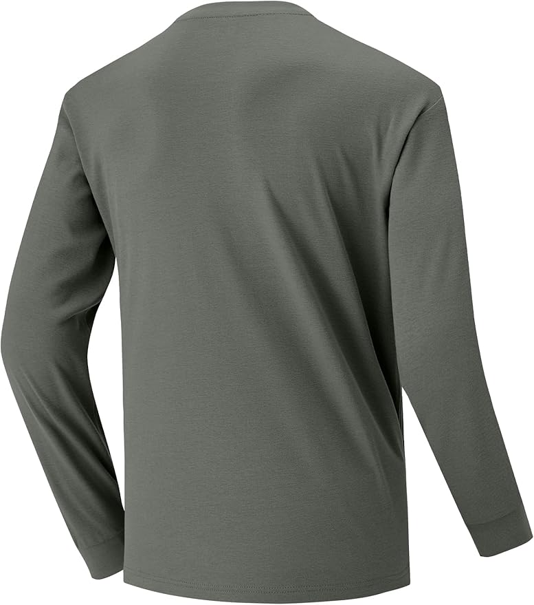 FR Shirts for Men 100% Cotton 5.5oz Lightweight NFPA2112/CAT2 Flame Resistant Shirts for Men Long Sleeve