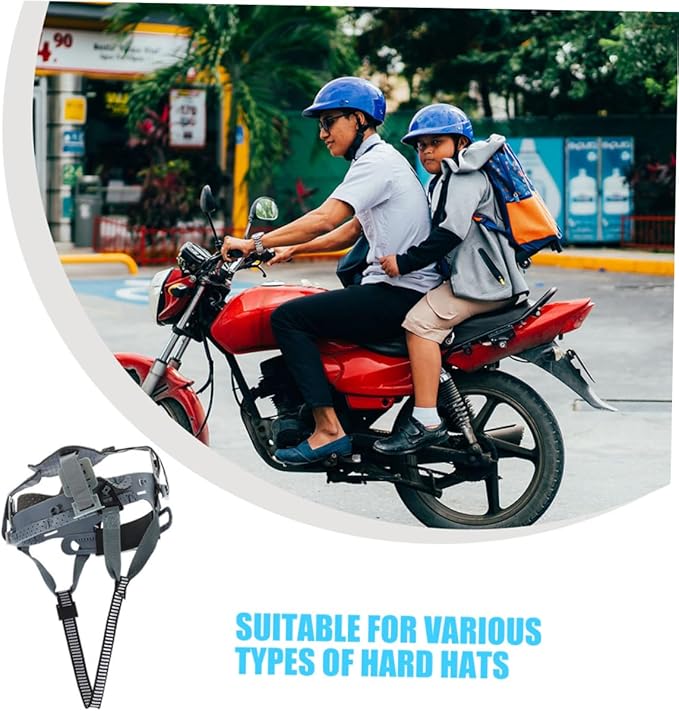 ERINGOGO 2pcs Replacement Helmet Liner Inserts Adjustable Helmet Suspension System Safety Headgear Easy Maintenance