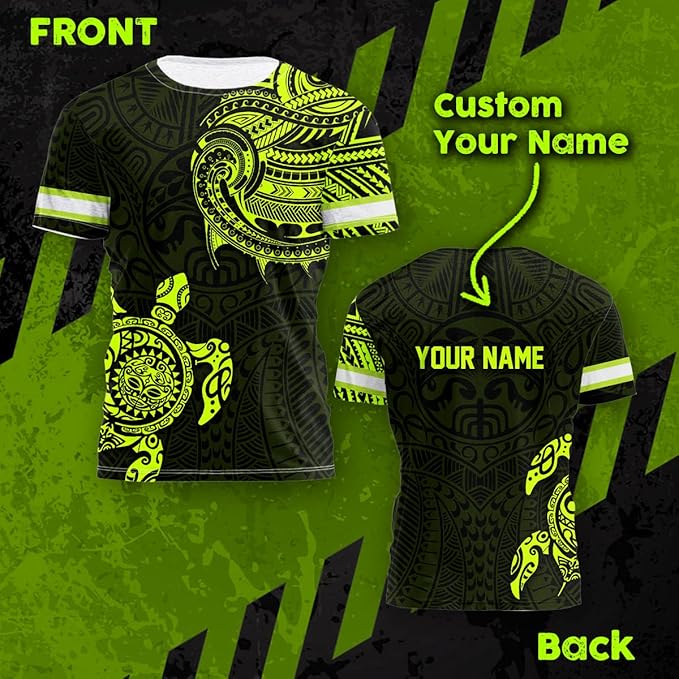 Matedecor Skull High Visibility Shirt Men Reflective Safety Shirts US Flag Custom Name Workwear, Runners, Walkers, Patriotic