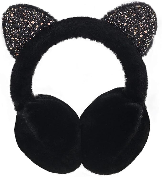 XIAOHAWANG Winter Earmuffs for Kids Girl Warm Ear Muffs Baby Boy Plush Padded Ear Warmer