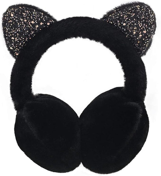 XIAOHAWANG Winter Earmuffs for Kids Girl Warm Ear Muffs Baby Boy Plush Padded Ear Warmer