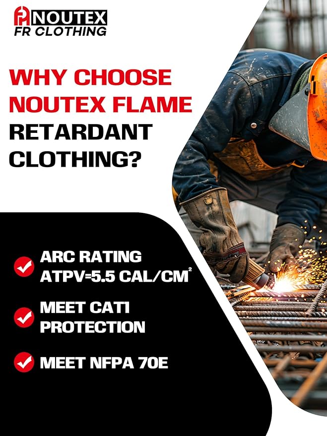 FR Shirts for Summer 5.5oz Birdseye Mesh Design Modacrylic Fabric Lightweight Flame Resistant Long Sleeve Shirt for Men CAT1