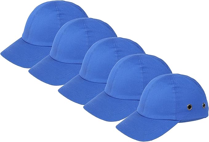 Zojo Baseball Bump Cap Hard Hat Helmet,5PCS Reflective Breathable Lightweight Safety Cap for Men and Women