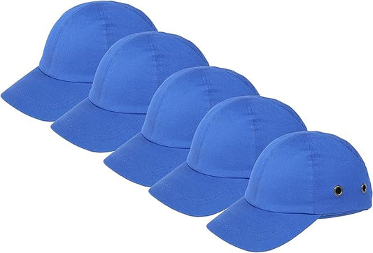 Zojo Baseball Bump Cap Hard Hat Helmet,5PCS Reflective Breathable Lightweight Safety Cap for Men and Women