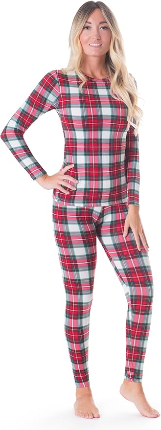 Rocky Thermal Underwear for Women, Long Johns Fleece Lined Set, Shirt & Pants, Base Layer w/Leggings/Bottoms Ski/Extreme Cold