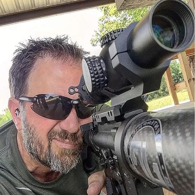 First Responder's Choice! Tactical Shooting Glasses for Front Sight Focus 99% of Inaccuracy Occurs When You Can’t See Your Sights. Maintains a Natural Shooting Stance. Top Focal® Anti-Fog, ANSI Z87.1+