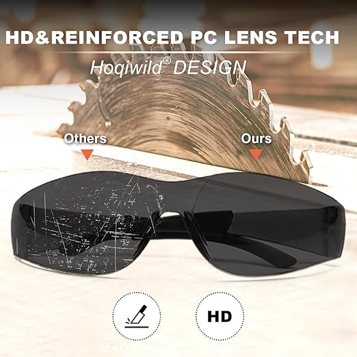 ANSI Z87.1 Safety Glasses Men Women 36 pack(18pack clear safety glasses+18pack safety sunglasses) Scratch & Impact Resistant eye protection glasses for Construction, Outdoor Sports & Work