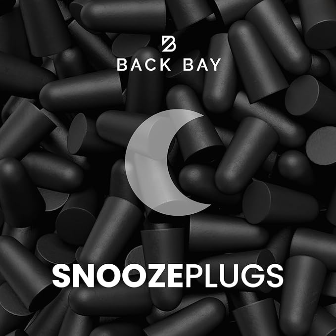 SnoozePlugs Ultra Soft Foam Earplugs for Sleeping, 60 Pairs Comfortable Foam Ear Plugs for Side Sleepers- 33db NRR Nightime Earplugs for Snore Blocking, Noise Canceling Sleep Noise Reduction