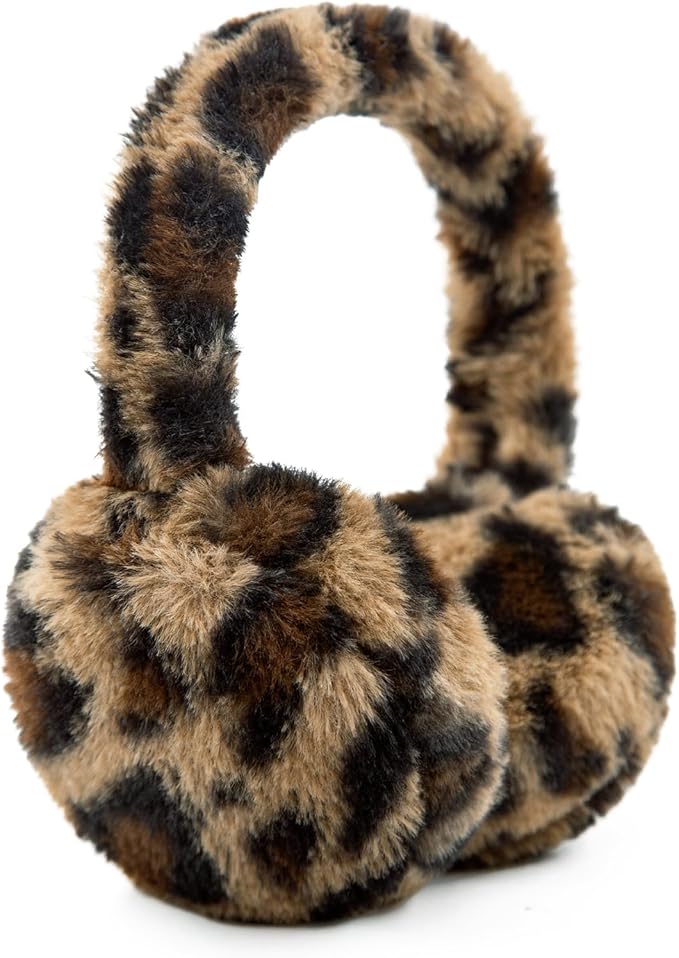 Kids Winter Earmuffs Baby Warm Ear Muff Girls Cute Furry Ear Warmers Boys Foldable Ear Covers for Cold Weather