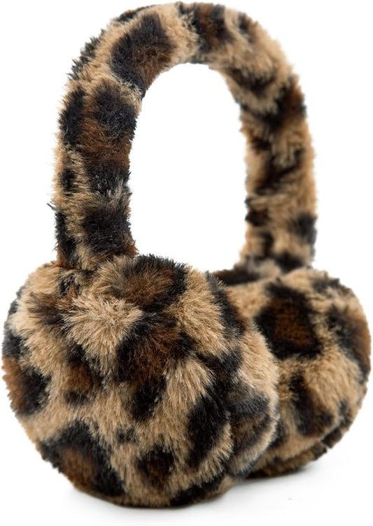 Kids Winter Earmuffs Baby Warm Ear Muff Girls Cute Furry Ear Warmers Boys Foldable Ear Covers for Cold Weather