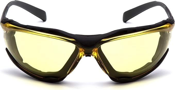 Pyramex Proximity Safety Glasses Eye Protection, Amber H2X Anti-Fog
