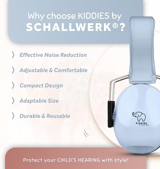 Schallwerk ® Noise Protection Headphones for Kids – Ear Protection for Kids, Toddlers, and Babies