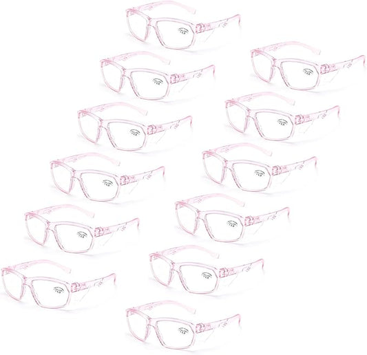 ProtectX Classic Safety Glasses, Anti-Fog Scratch Resistant Lenses, Protective Eyewear for Work, Indoor/Outdoor, ANSI Z87.1