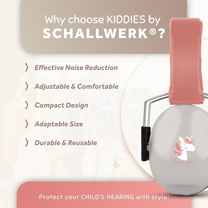 Schallwerk ® Noise Protection Headphones for Kids – Ear Protection for Kids, Toddlers, and Babies