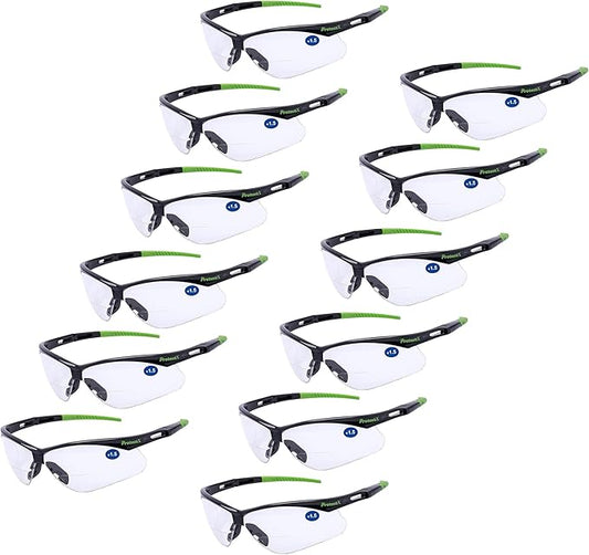 ProtectX Classic Safety Glasses, Anti-Fog Scratch Resistant Lenses, Protective Eyewear for Work, Indoor/Outdoor, ANSI Z87.1