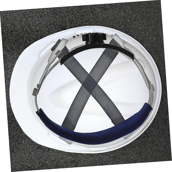 Cabilock Safety Helmet Replacement Liner Point Suspension Insert Compatible with Various Hard Hats Breathable Sweat Absorbent Construction Worker Accessory