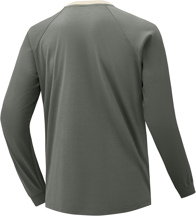 FR Shirts for Men 100% Cotton 5.5oz Lightweight NFPA2112/CAT2 Flame Resistant Shirts for Men Long Sleeve