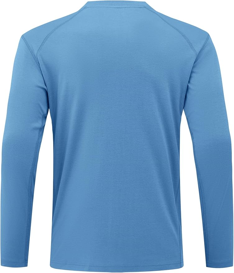 FR Shirts for Summer 5.5OZ Lightweight Breathable Vented Mesh Flame Resistant Long Sleeve Crew T-Shirt CAT2