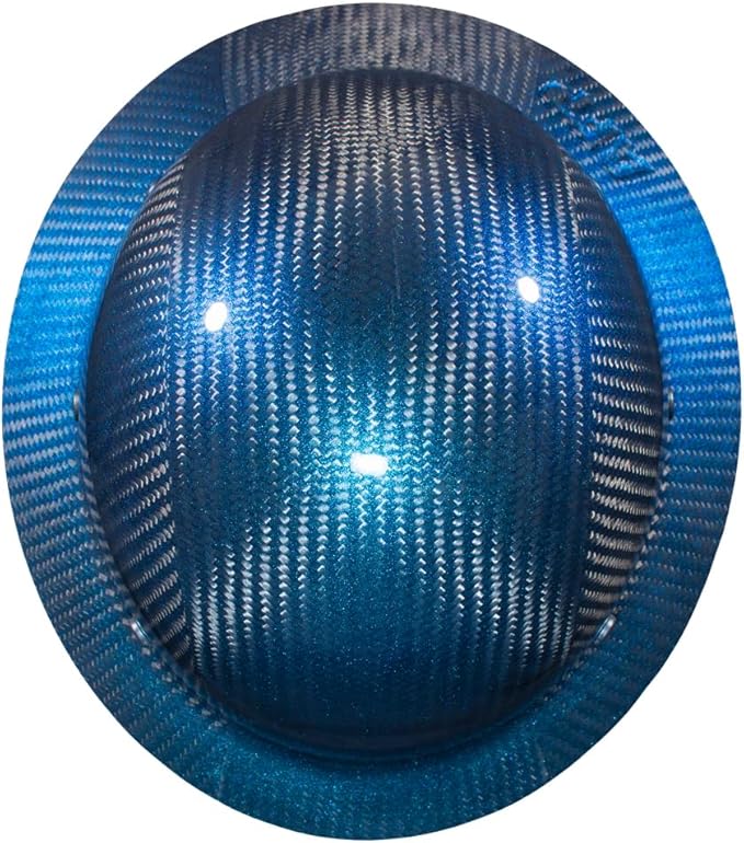 AFP Fiber Full Brim Hard Hat | 6 Point Ratchet Suspension | OSHA & ANSI Rated
