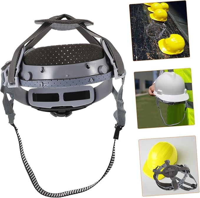 Hard Hat Liner Breathable Replacement Suspension for Safety Helmets Compatible with Models for Construction and Outdoor Use