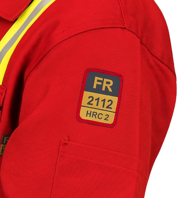Flame Resistant FR High Visibility Hi Vis Coverall
