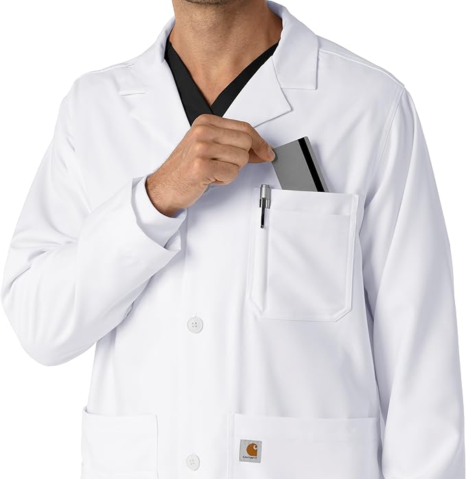Carhartt Scrubs C73005 Modern Fit Long Lab Coat