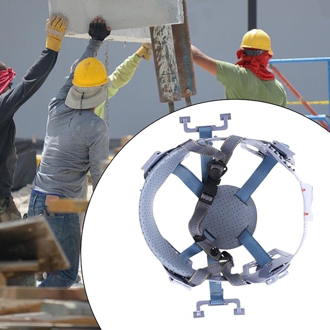 8 Point Hard Hat Replacement Suspension Replace Part Accessories Comfortable Breathable Adjustable Practical Hard Hat Liner