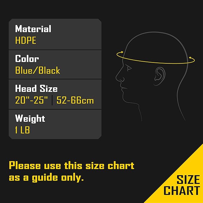 COOLJOB Full Brim Hard Hat, OSHA Construction Work Approved, HDPE Safety Helmet with 4 Point Adjustable Ratchet Suspension, Class E, G & C
