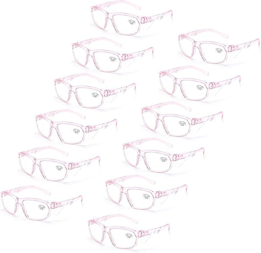 ProtectX Classic Safety Glasses, Anti-Fog Scratch Resistant Lenses, Protective Eyewear for Work, Indoor/Outdoor, ANSI Z87.1