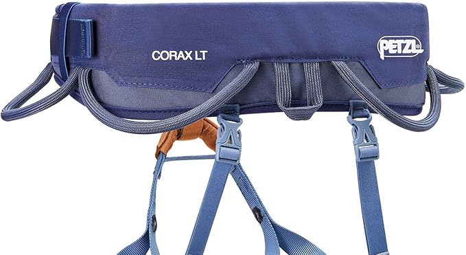 PETZL CORAX LT Unisex Harness - Comfortable, Durable, and Versatile Rock Climbing Harness