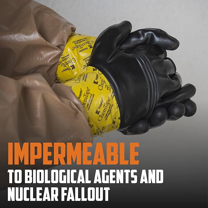 MIRA Safety Protective NC-11 CBRN Gloves | Reusable Chemical Resistant Heavy-Duty Industrial Work Gloves | 1 Pair XS to XXL