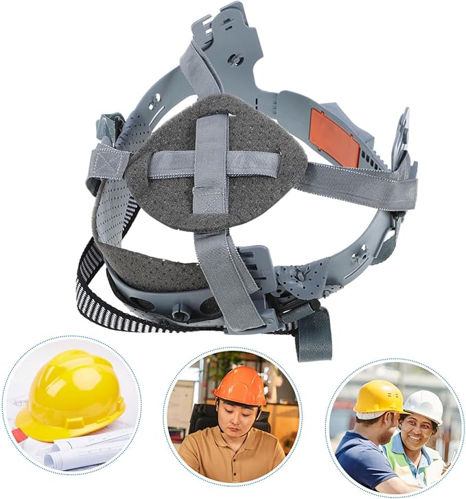 2pcs Construction Helmet Suspension Replacement Safety Hat Lining Men Hard Hat Insert Sturdy Liner for Comfort