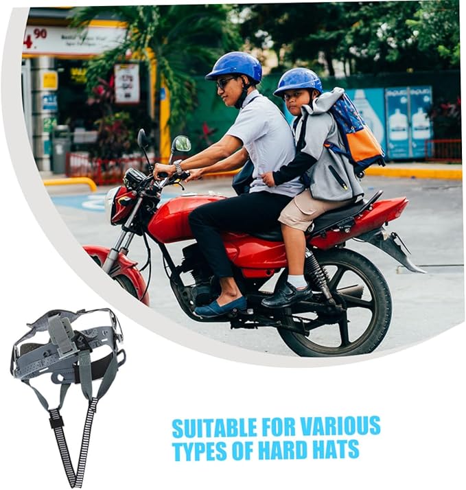 2pcs Adjustable Hard Hat Cushion Inserts Helmet Liner Replacement Pads for Safety Helmets Compatible Full Brim Hard Hat Suspension System