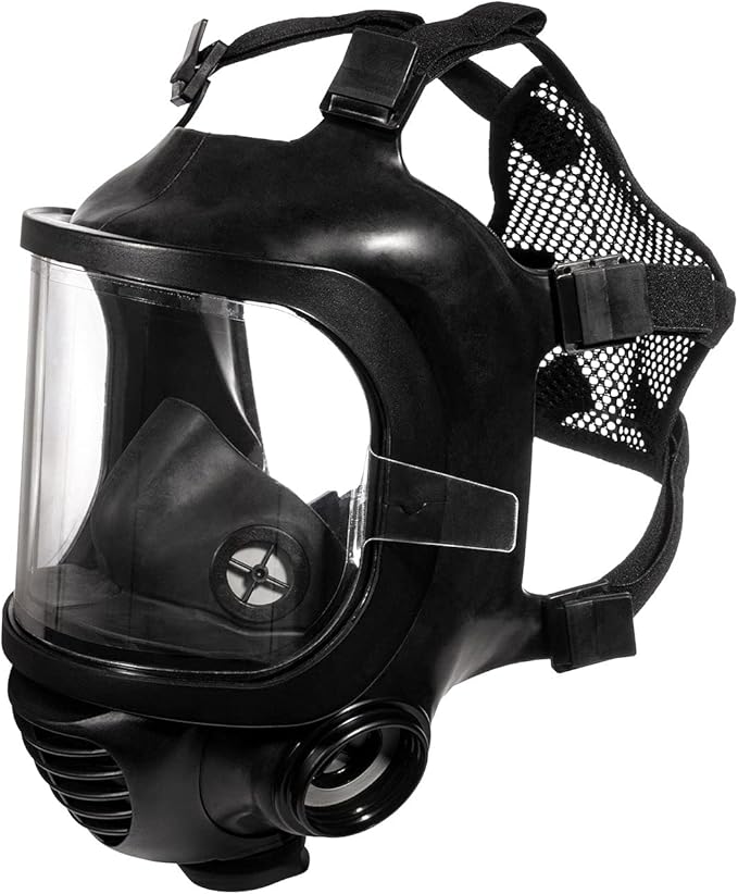MIRA SAFETY M PROFILM Peel Off Lens Cover Visor Protectors for Full Face Respirator (Single Clear)