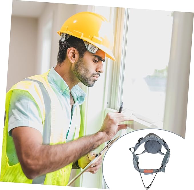 Hard Hat Suspension Liner Replacement Kit Breathable Safety Helmet Accessory for Enhanced Comfort and Security During Work Activities