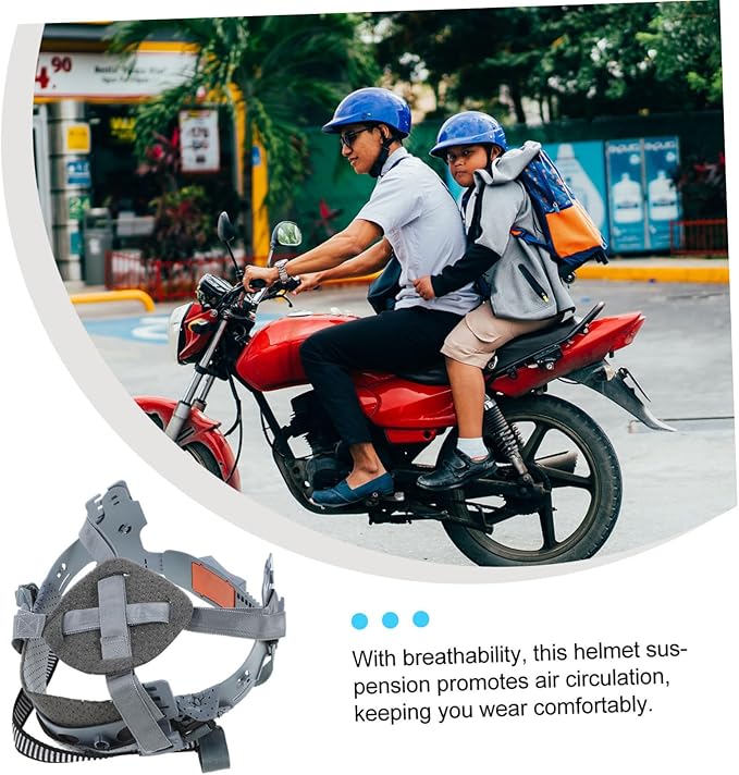 Hard Hat Suspension Liner Replacement Kit Breathable Safety Helmet Accessory for Enhanced Comfort and Security During Work Activities
