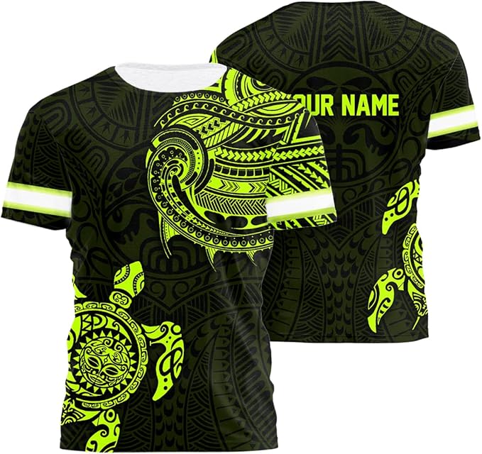 Matedecor Skull High Visibility Shirt Men Reflective Safety Shirts US Flag Custom Name Workwear, Runners, Walkers, Patriotic