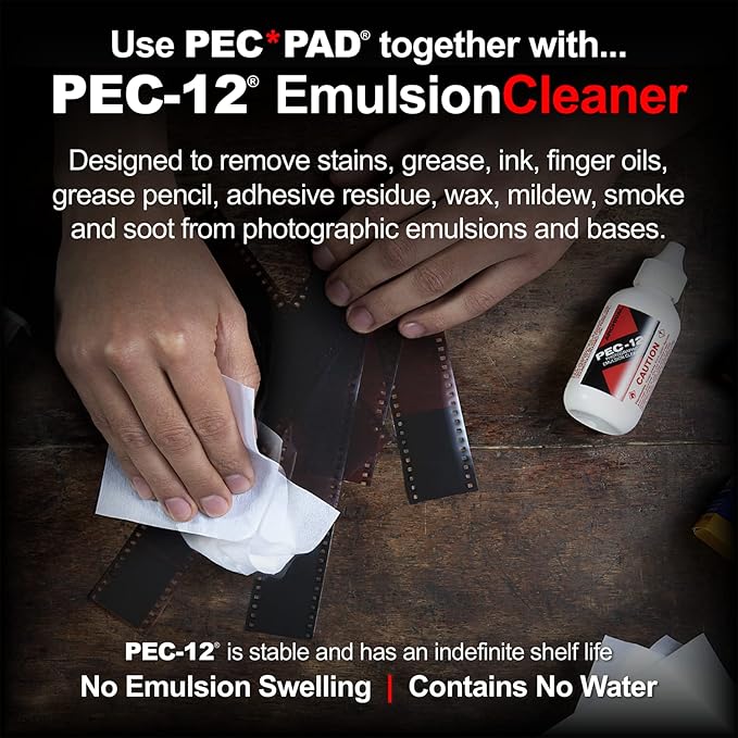 PEC-PAD Lint Free Wipes 4”x4” Non-Abrasive Ultra Soft Cloth for Cleaning Sensitive Surfaces Like Camera, Lens, Filters, Film, Scanners, Telescopes, Microscopes, Binoculars. (100 Sheets Per/Pkg)