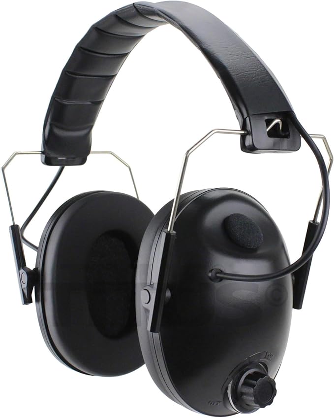 TITUS EB2 Low Profile Smart Series Electronic Noise Cancelling Hearing Protection, Noise Management Earmuffs