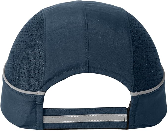 TIHEEN Unisex Safety Bump Cap, Baseball Hat Style with Reflective Stripes Lightweight and Breathable Hard Hat Head Protection Cap