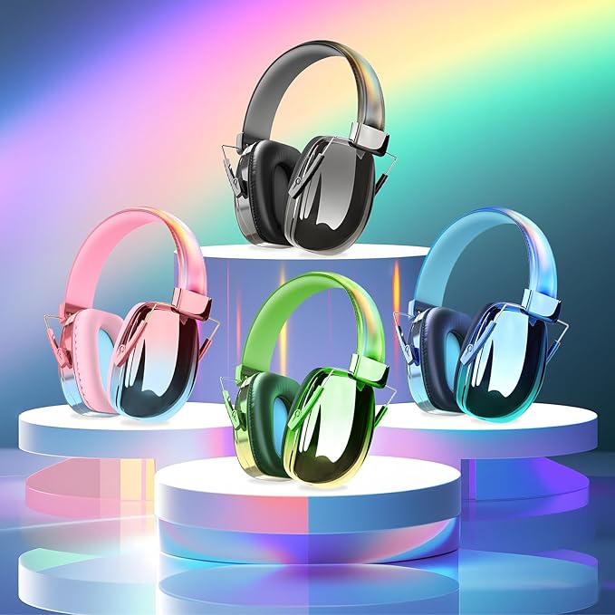 Homicozy Kids Ear Protection - Noise Canceling Sound Proof Headphones for Girls & Teens, Safety Noise Reduction Ear Muffs for Autism & Sound Blocking Kids Hearing Protection for Concerts