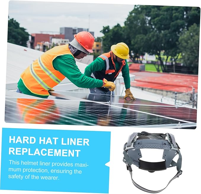 Hard Hat Liner Replacement Breathable Suspension Insert for Safety Helmets Adjustable Hard Hat Accessories for Men
