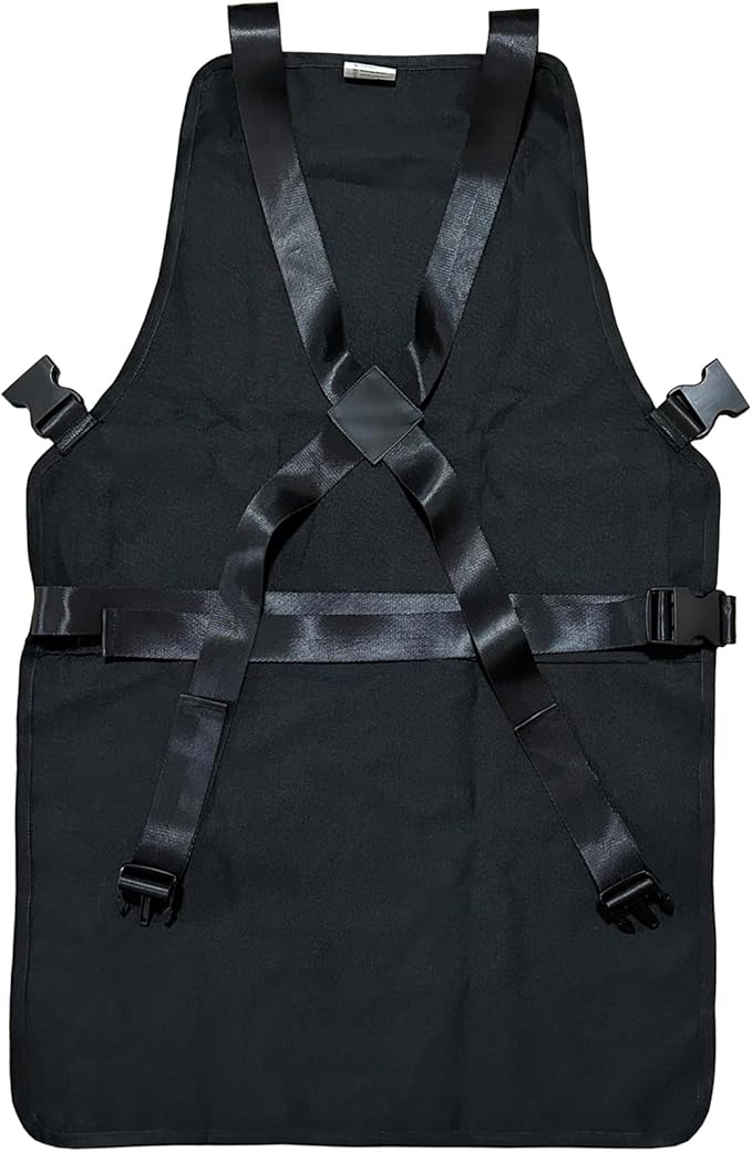 Barber Apron Hair Stylists Tools Apron Professional Waterproof Haircutting Apron with 3 Pockets, Barbershop Pattern