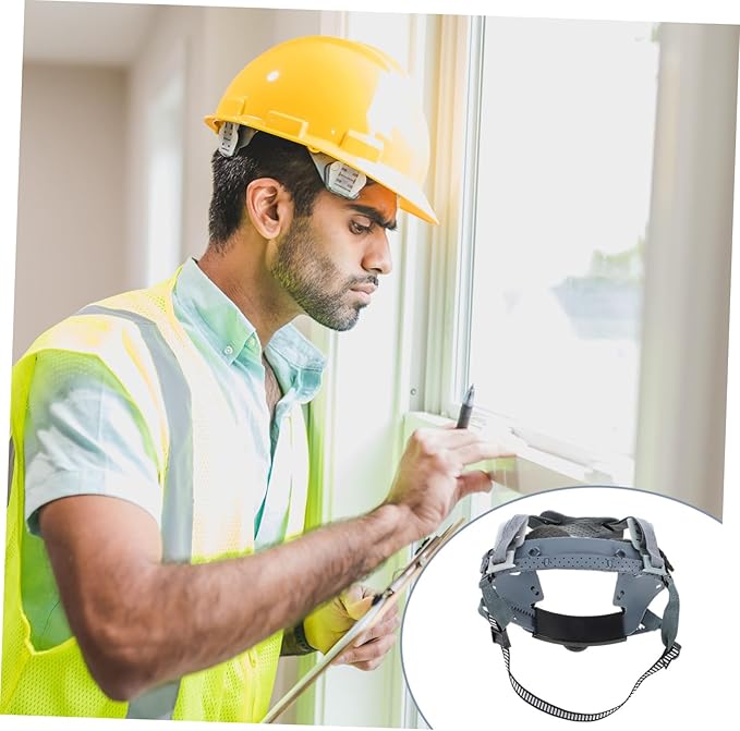 KICHOUSE Helmet Replacement Suspension Hard Hat Liner for Enhanced Comfort and Breathability Point Design Safety Helmet Accessory for Construction and Industrial Use