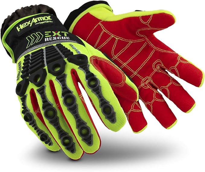 HexArmor | FireFighter Extrication-Rescue Impact Safety Gloves | EXT Rescue Series