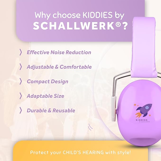 Schallwerk ® Noise Protection Headphones for Kids – Ear Protection for Kids, Toddlers, and Babies