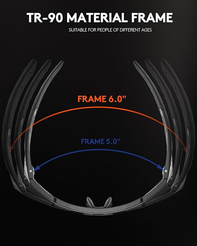 Sunglasses UV Protection Cycling Sunglasses for Men and Women,Impact Resistance Z87.1 for Construction
