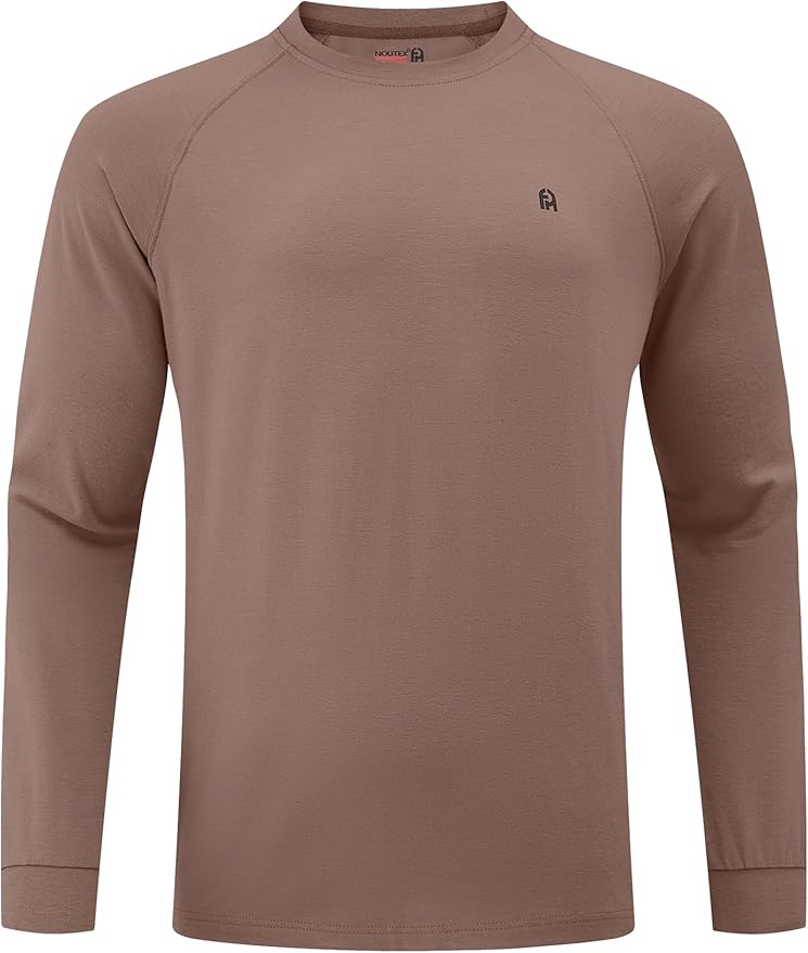 FR Shirts for Men NFPA2112 Flame Resistant Shirts 6.0oz Light Weight Long Sleeve Fire Retardant Shirts
