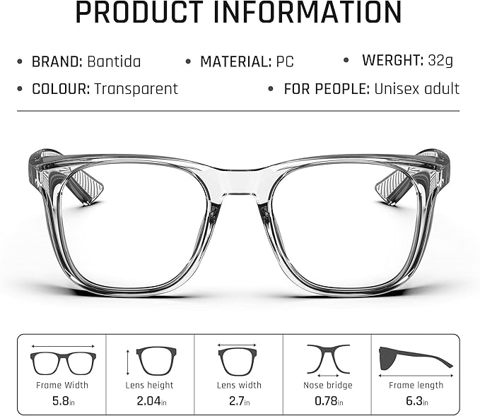 Safety Glasses Anti-Fog Goggles Protective Eyewear Anti Blue Light Protection Glasses For Women And Men
