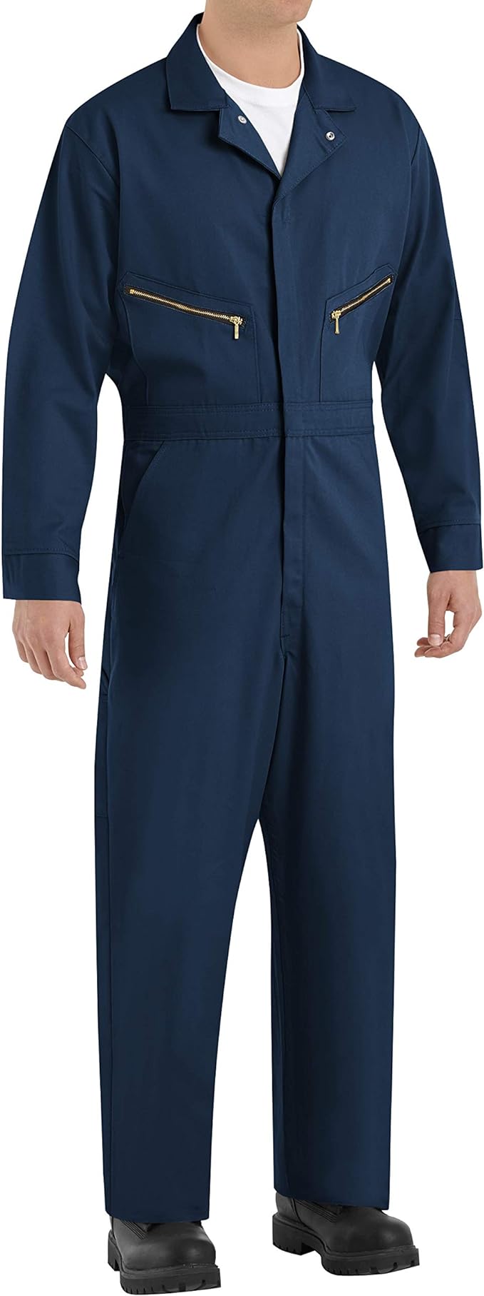 Red Kap mens Zip-front Cotton Coverall